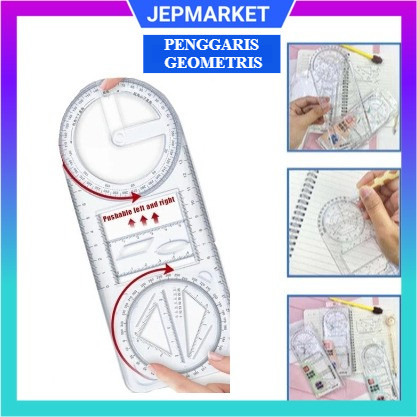 

penggaris Perlengkapan Belajar /penggaris segitiga lingkar Drawing Ruler / Penggaris Geometris /Penggaris segita