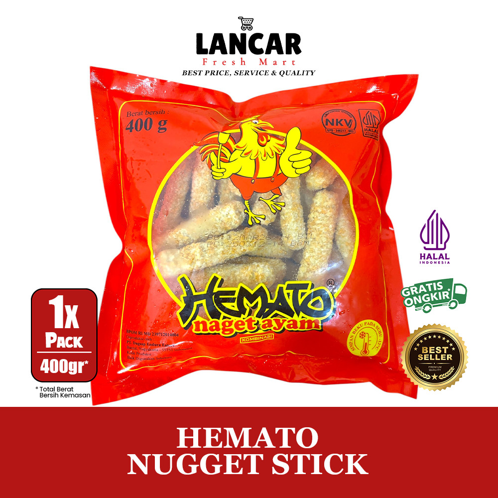 

HEMATO NUGGET STICK 400GR
