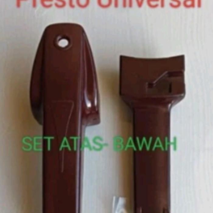 Hundle / Gagang panci Presto AIRLUX Model Cekung ( satu set ) - Hitam