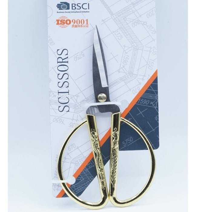 

Scissors Gunting Emas Silver Jahit Dragon Phoenix Naga Aesthetic Acara Potong Pita Bordir Stainless Steel Wedding Shears Bonsai Scissors | SKU 3.015.1011