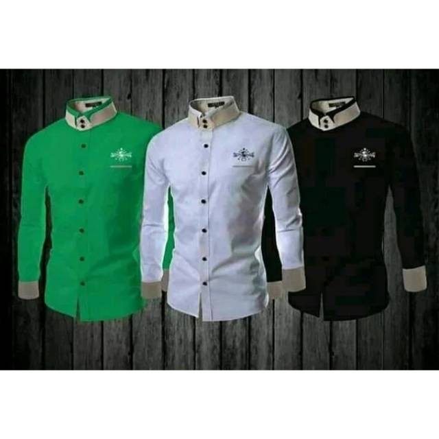 Kemeja NU Kemeja Nahdlatul Ulama Kemeja Koko NU Best Seller / Kemeja Koko NU / Kemko NU / Kemeja NU 