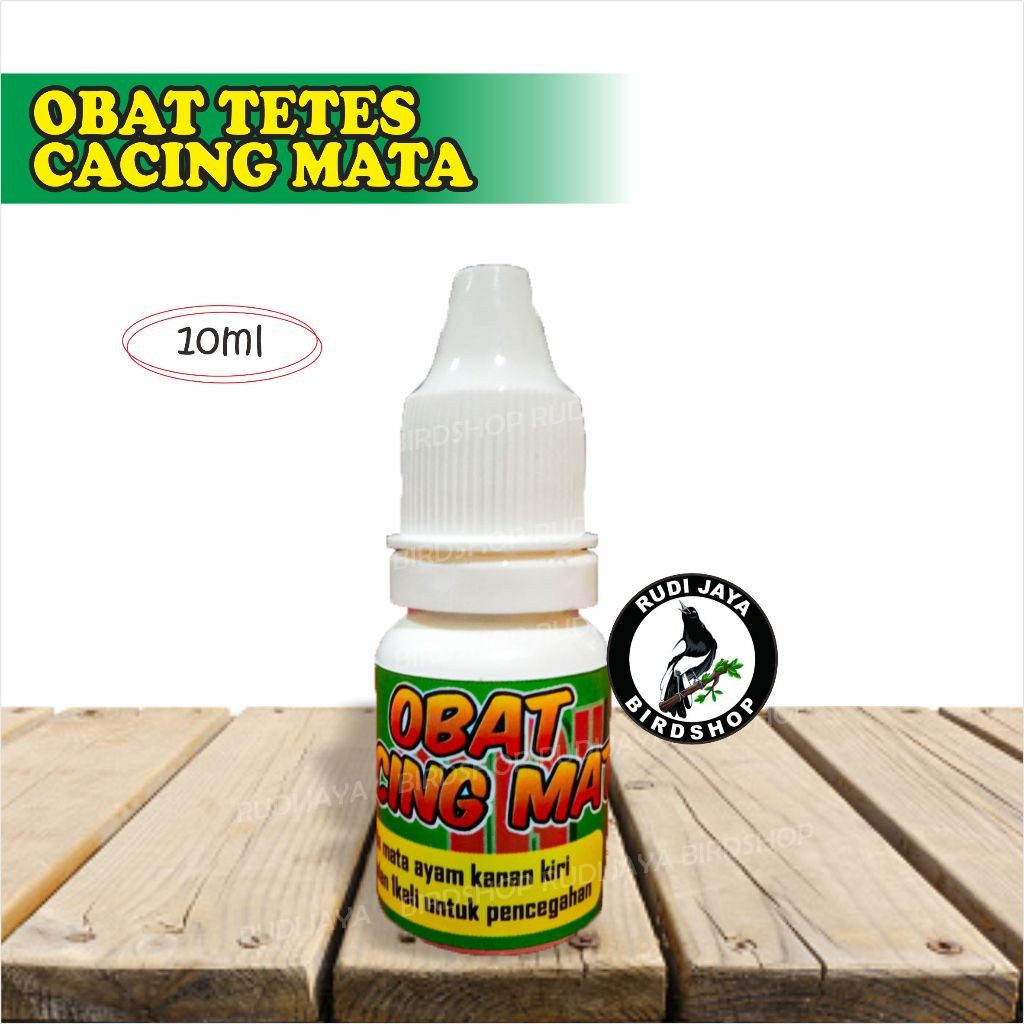 SEDIA JG OBAT TETES CACING MATA AYAM BURUNG SAKIT MATA MERAH INFEKSI BENGKAK BERAIR SNOT CRD ARATAN