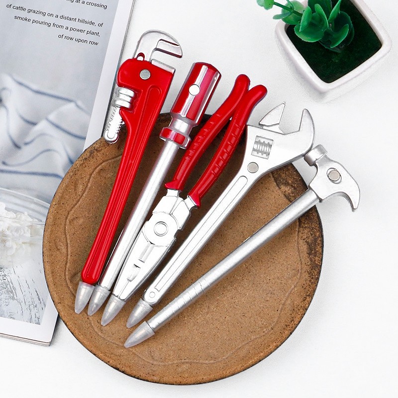 

Wrenches Screwdrivers Pliers Ballpoint Pens Creative Small Gifts Hardware Tools Ballpoint Pen Sets Stationery Pens For Students