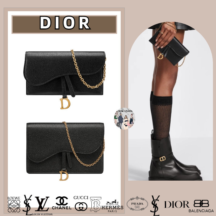 TAS SERI Dior SADDLE (Warna Halus Baru / Tas Kopling / Tas Wanita) AUTHENTIC WARRANTY DUA TAHUN