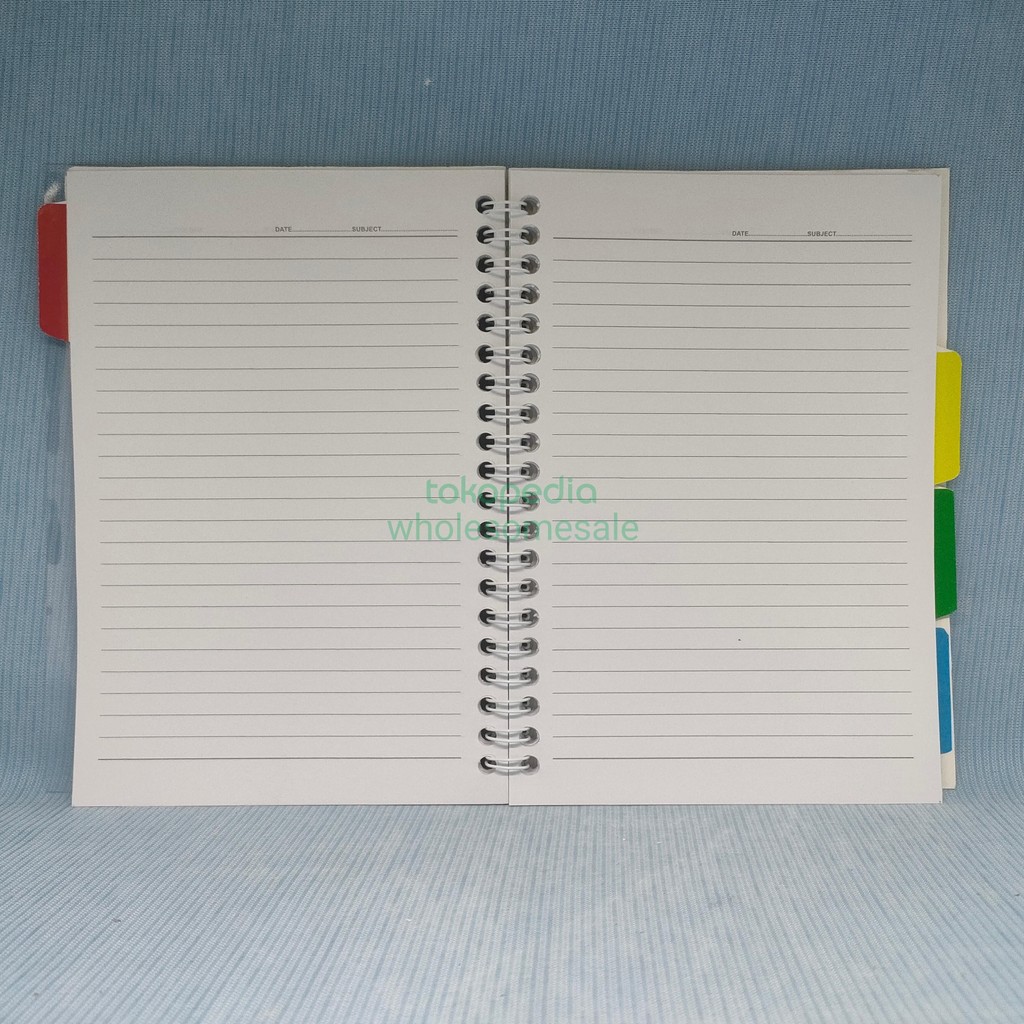 

Note book ring/Buku catatan/Binder note/Buku diary A5 fancy karakter
