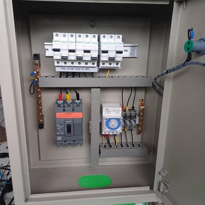 Panel Listrik 100A Komplit Timer Theben new murah