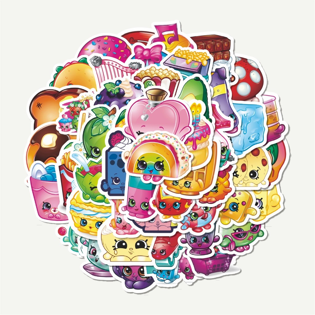 

Sticker Pack Stiker Shopkins Versi 1 | Sticker TUMBLR | Stiker LAPTOP KOPER HELM