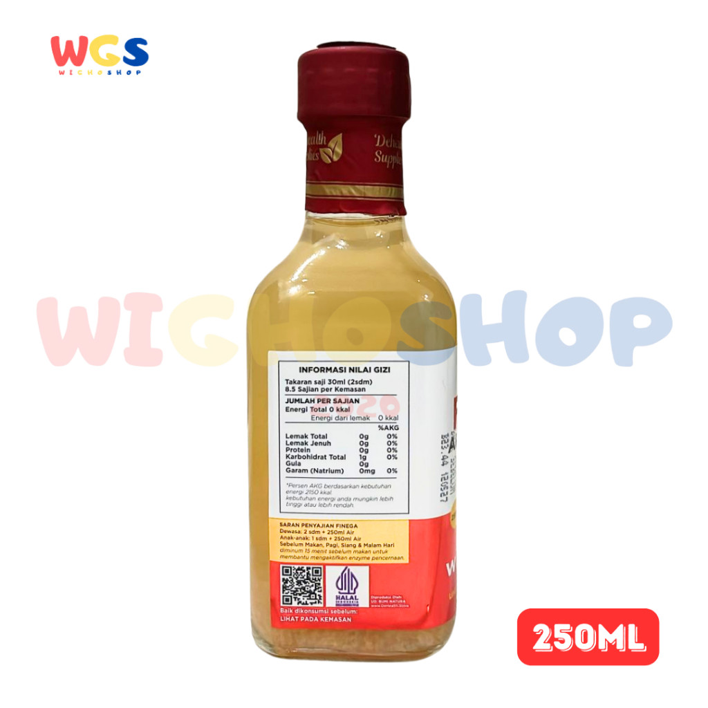 

JAMIN MURAH !!!Dehealth Supplies Finega Apple Vinegar With Mother 250ml(BISA LANGSUNG ORDER)