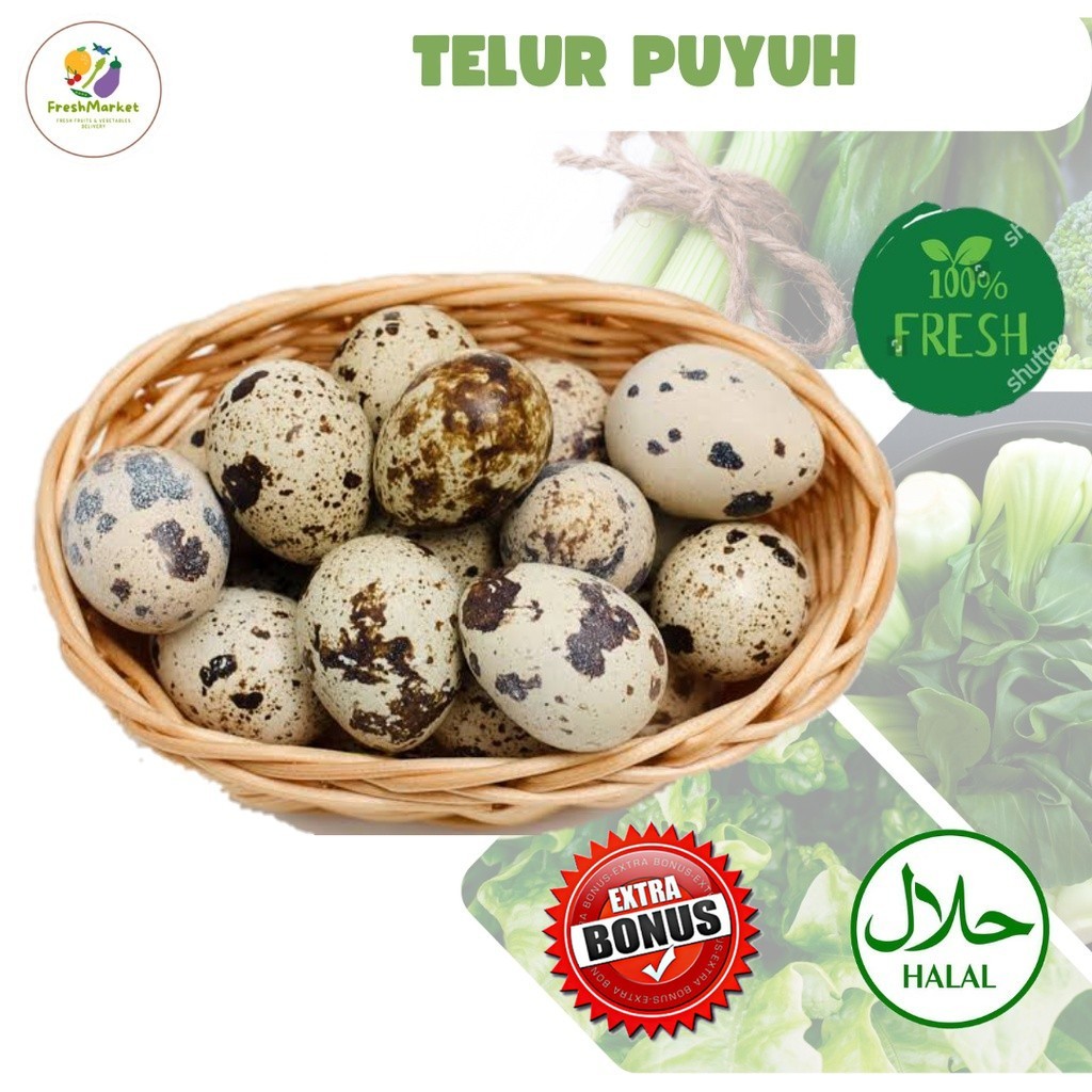 

Telur Puyuh 250 Gram Sayurinstant