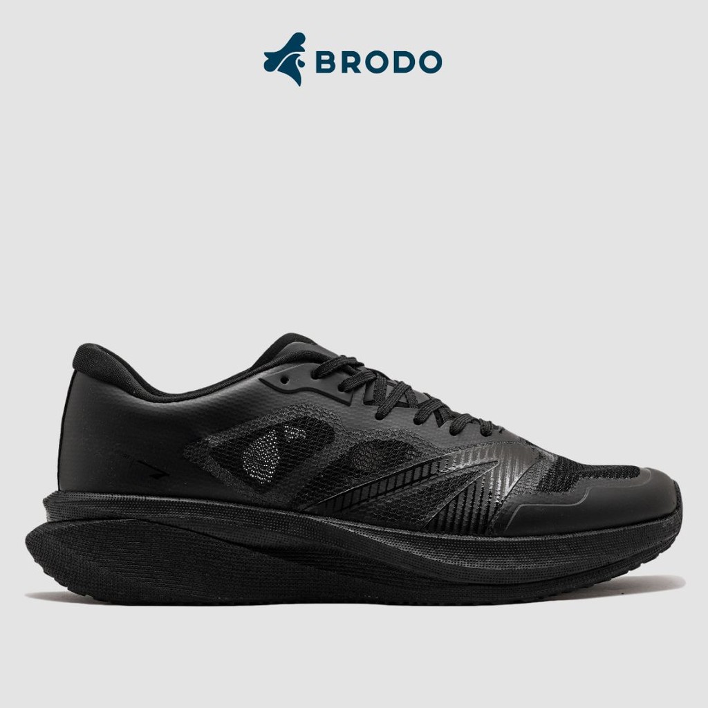 BRODO - Running Shoes Active Krakatau 2.0 Full Black