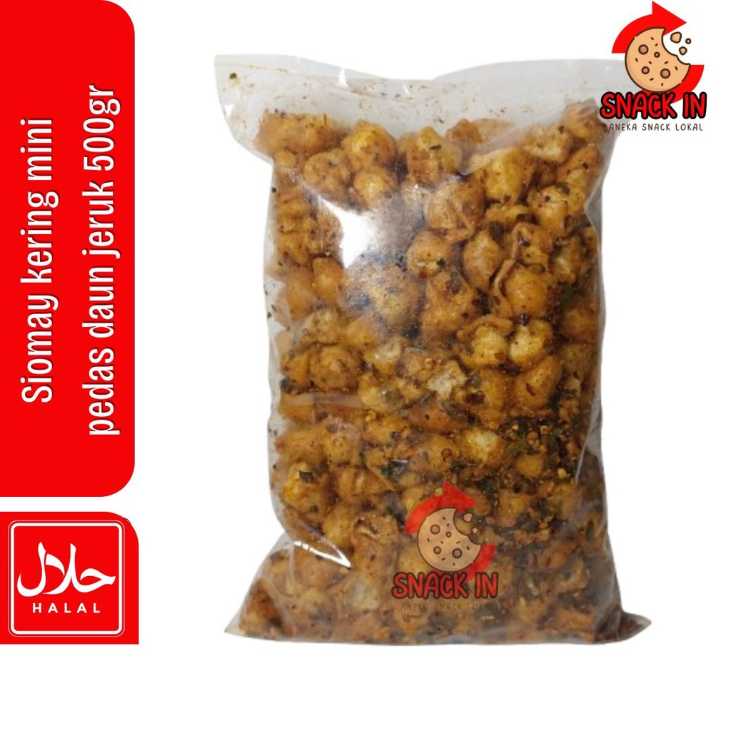 

siomay kering pedas daun jeruk 500gr