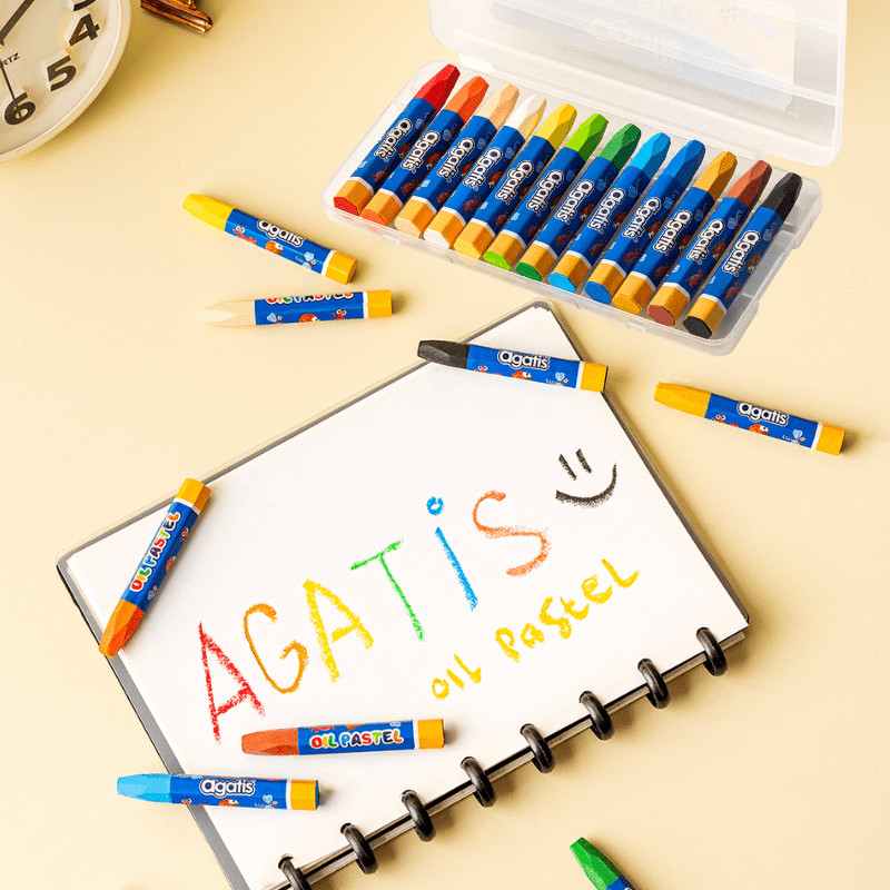 

Agatis | Oil Pastel ECO (Crayon) | 12 18 24 warna
