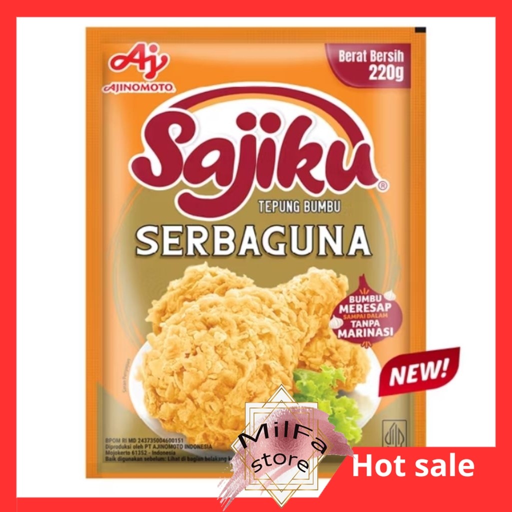 

MF1184 Sajiku tepung bumbu 220g