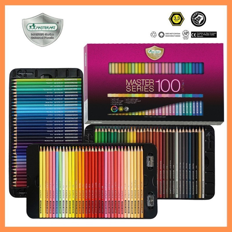 

Master Art Pensil Warna /Colour Premium grade 100clr