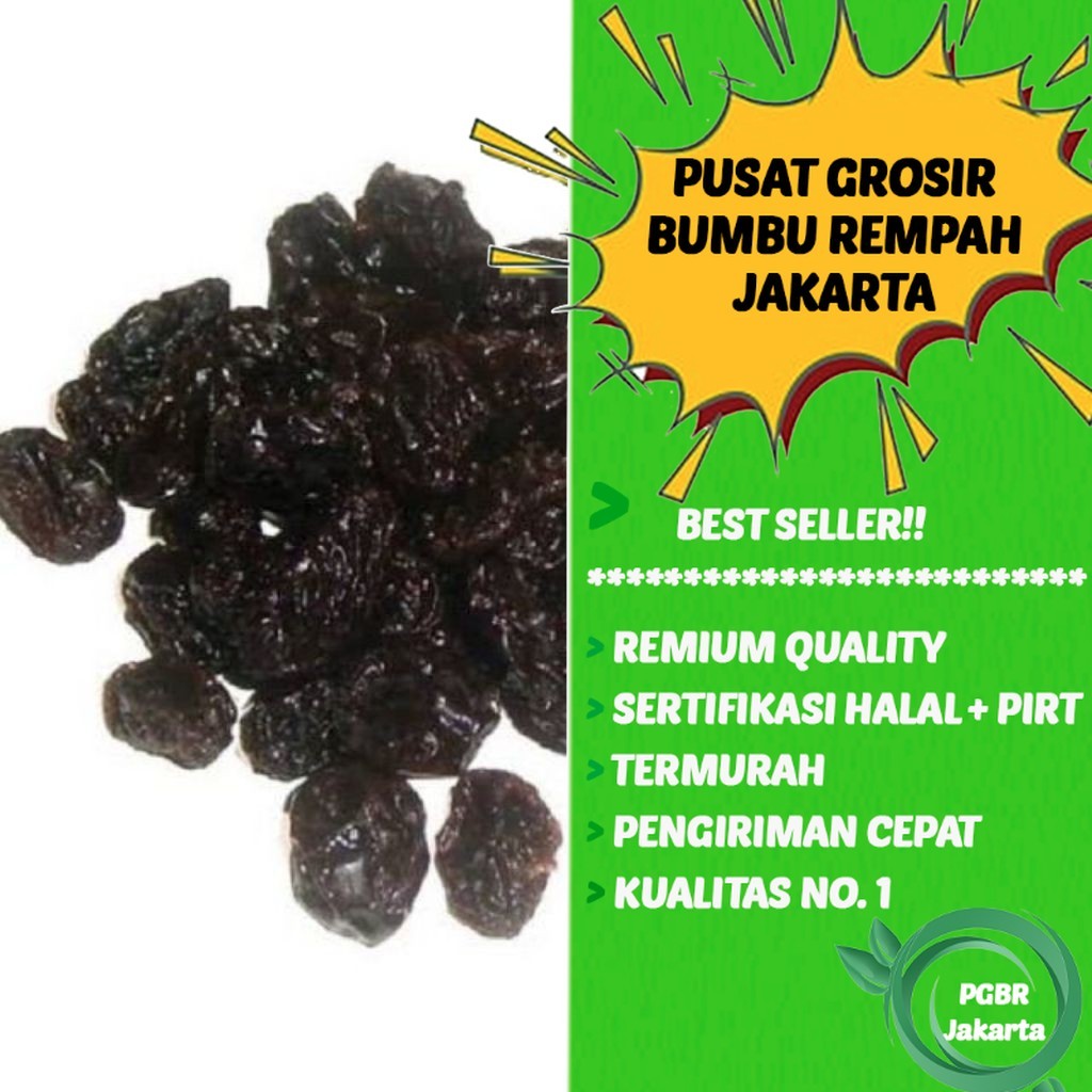 

Kismis toping nasi kebuli 30 gram cukup untuk 1 kg beras enak asam manis Pusat Kebuli Jakarta