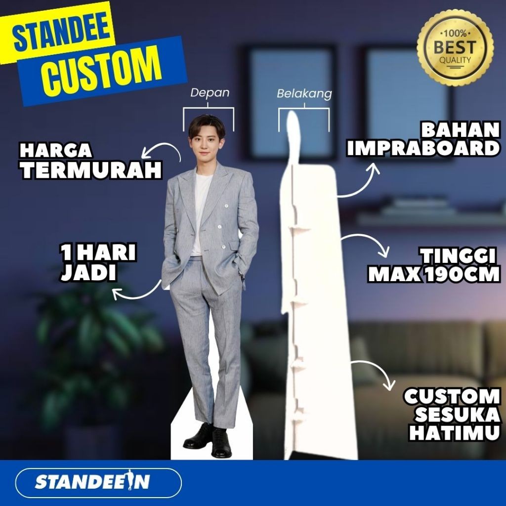 Standee Custom Real Size / Human Standee Figure / Standee KPOP