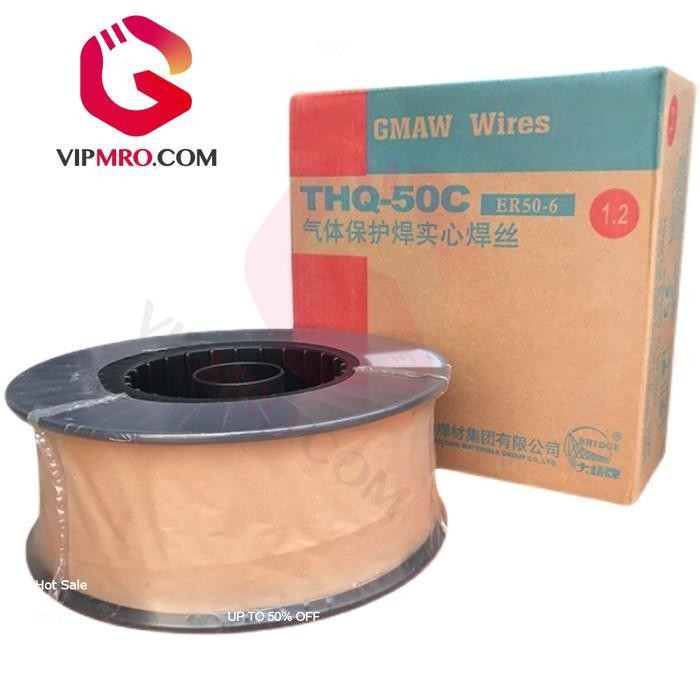 BRIDGE Kawat las CO2 ER70S-6/Welding rods/Batang las/Kawat las berpelindung gas CO2 jembatan 50C int