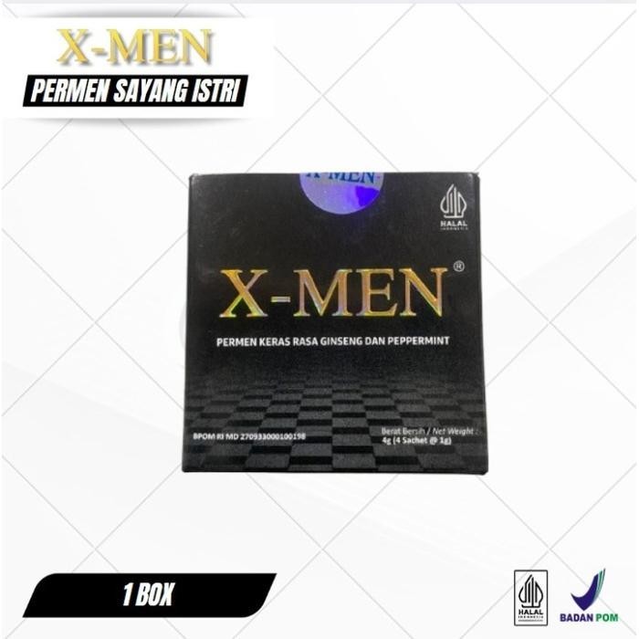 

terjaminDiKita- X Men Candy - Permen Stamina Pria 1box