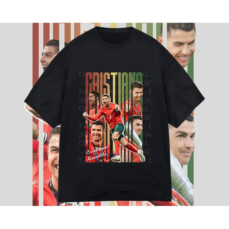 Desain Kaos Sepak Bola Cristiano Ronaldo Portugal 2025 Desain Digital Desain Kaos Poster Desain Kaos