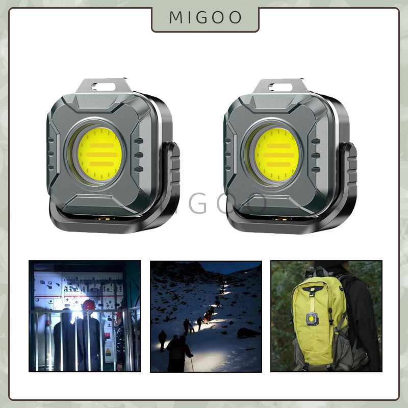 Lampu Emergency Mini Gantung Portable / COB Mini Portabel Lampu Darurat
