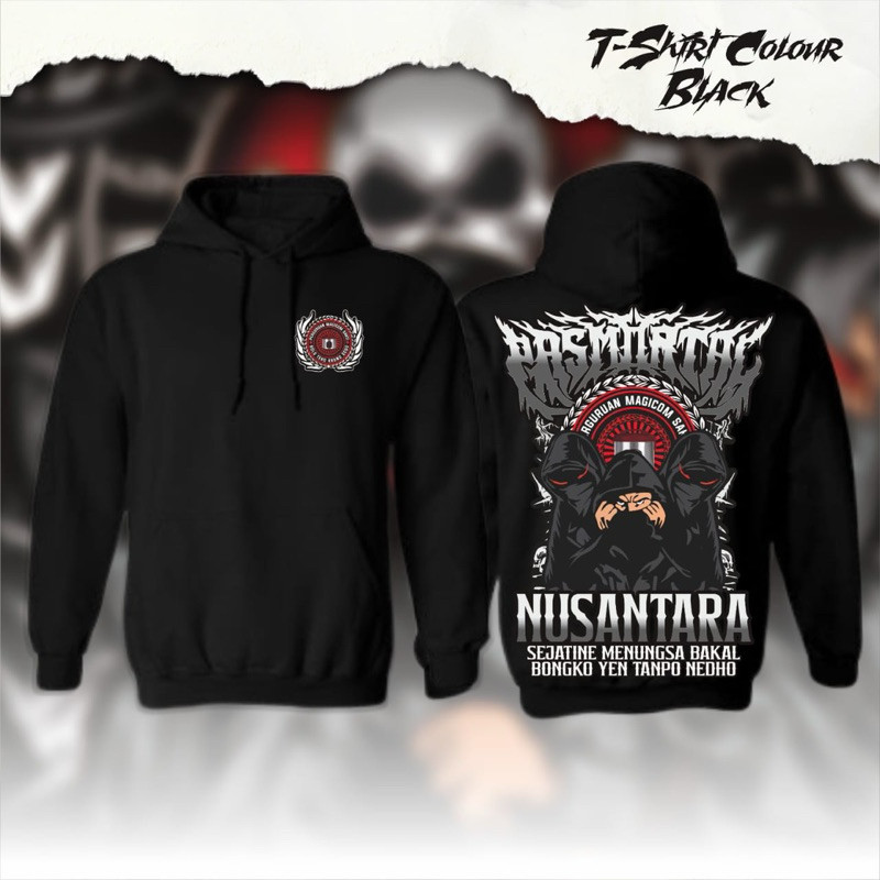 Hoodie Distro Pasmortal Nusantara Sablon Premium Dtf By Cozy.Distro2