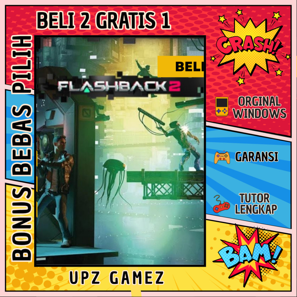 FLASHBACK 2 - GAME PC - GAME LAPTOP - PC GAMES