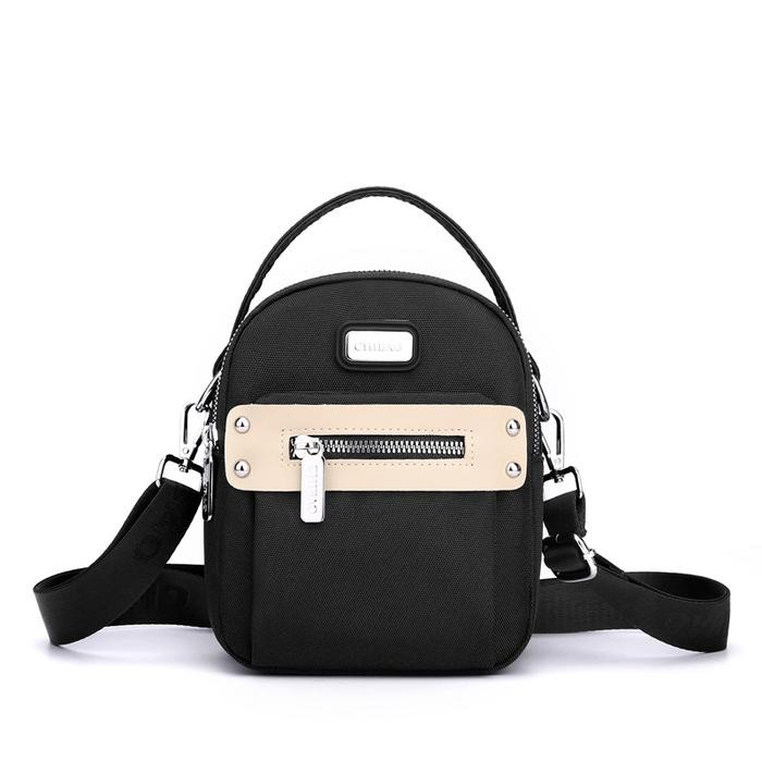 Terbaru TAS SELEMPANG WANITA IMPORT CHIBAO 0822# - HITAM