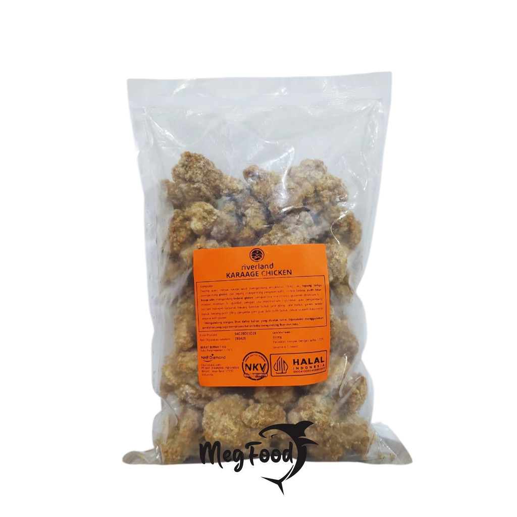 

Riverland Chicken Karaage 1 Kg - Ayam Goreng Jepang