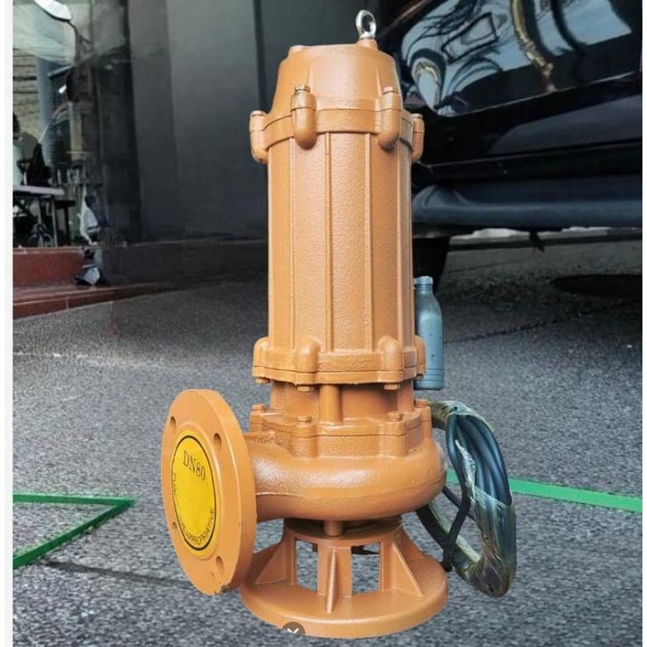 MAXPUMP 150WQ130-15-11 Mesin Pompa Celup Air Kotor 6" Submersible Sewage Pump 3Phase 15HP Model Powe