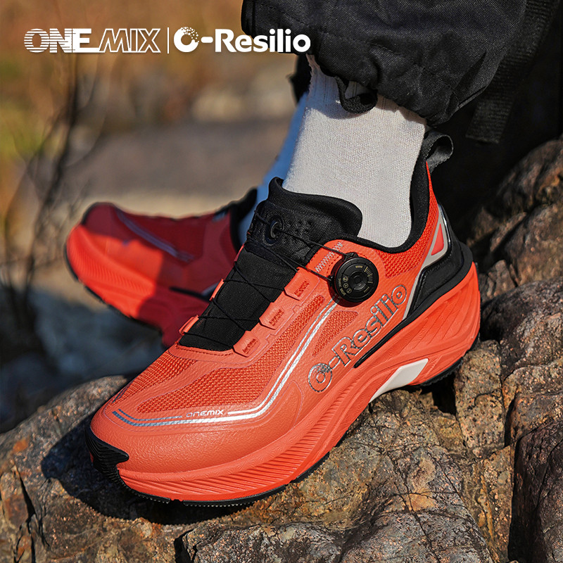 ONEMIX 2025 Autumn Winter Waterproof Casual Sports Shoes Men Outdoor Walking Shoes Light Wear Non-Sl