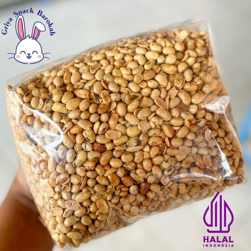 

Kacang Kedelai goreng viral / Bertabur bawang putih 1kg BEST SELLER