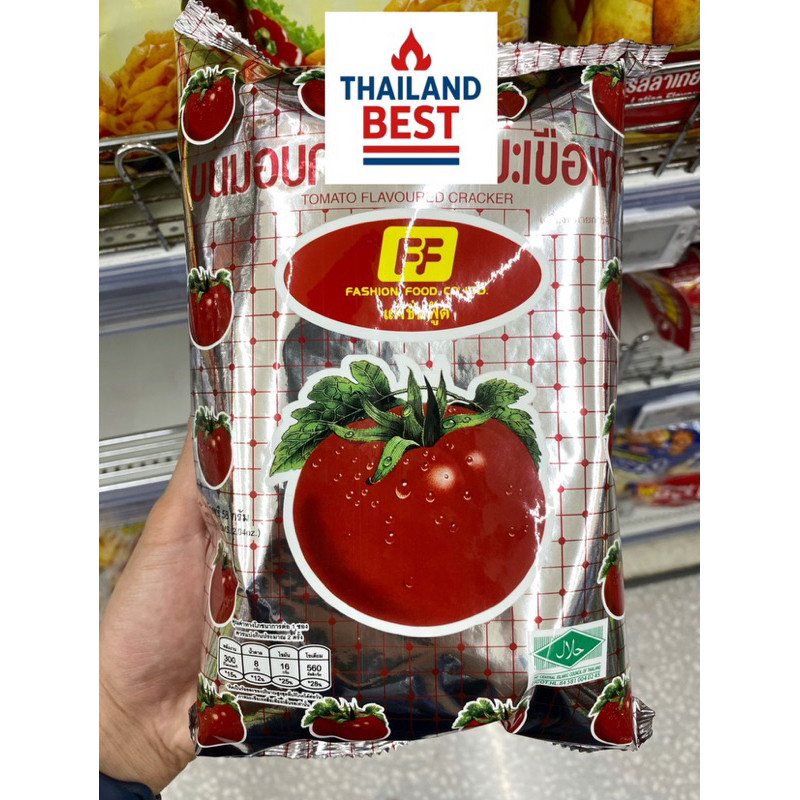 

[Halal] Kerupuk Tomat yang Viral dan Paling Enak dari Thailand (Snack Jisoo Blackpink / Tomato Flavored Cracker)