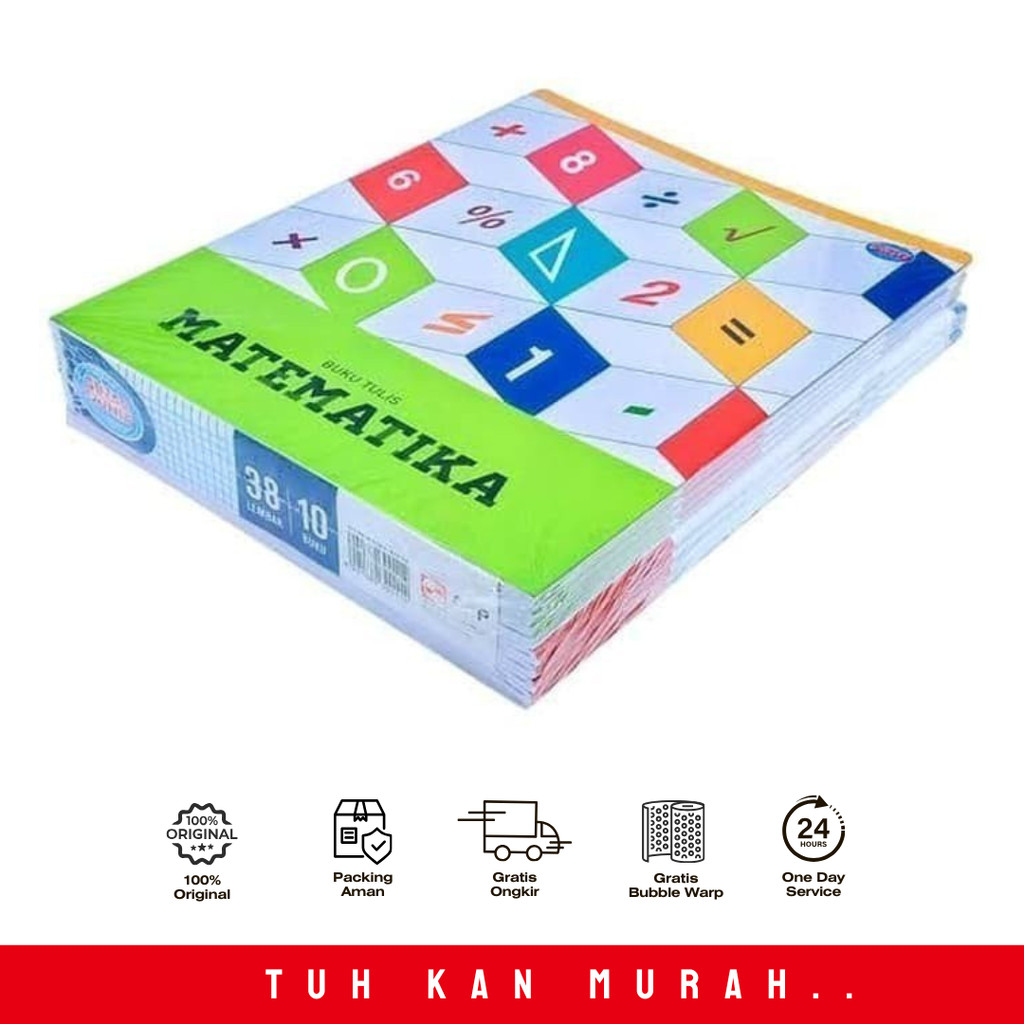 

SIDU BUKU TULIS KOTAK KECIL / BESAR PER PACK