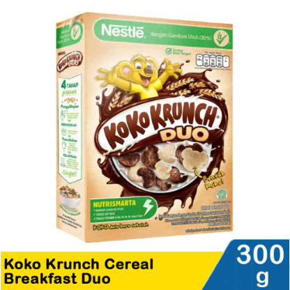 

Nestle Cereal Breakfast Duo Koko Krunch - box 300g ( Sereal )