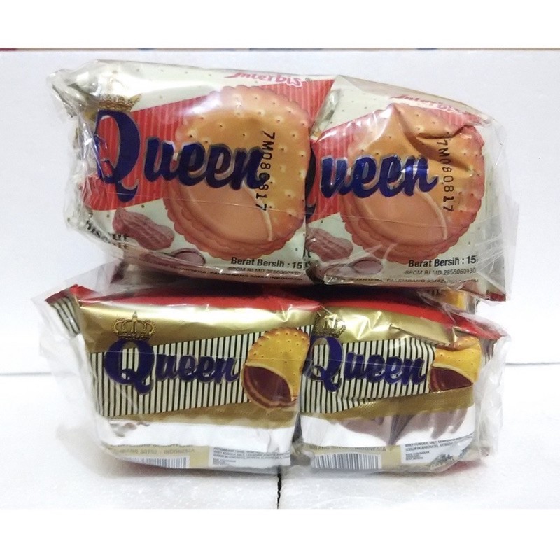 

Queen Interbis Krim Kacang & Coklat