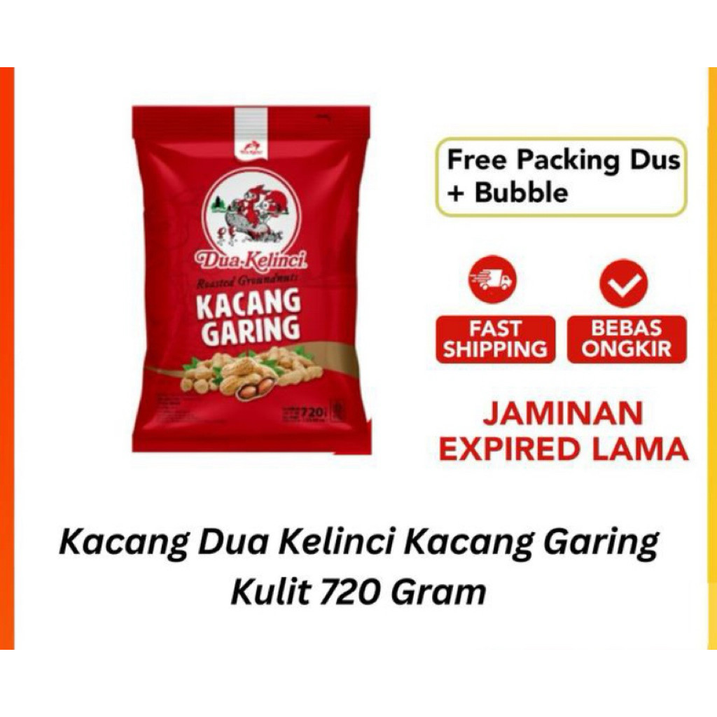 

kacang Dua kelinci kulit 720 Gram