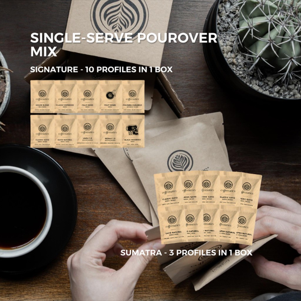 

Signature SSP Mix - Kopi Drip Sachet | Coffeenatics