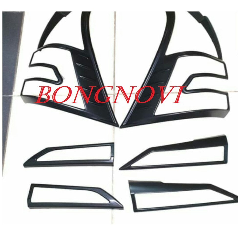 Garnish Lampu Belakang Avanza/xenia 2018-2020 Hitam