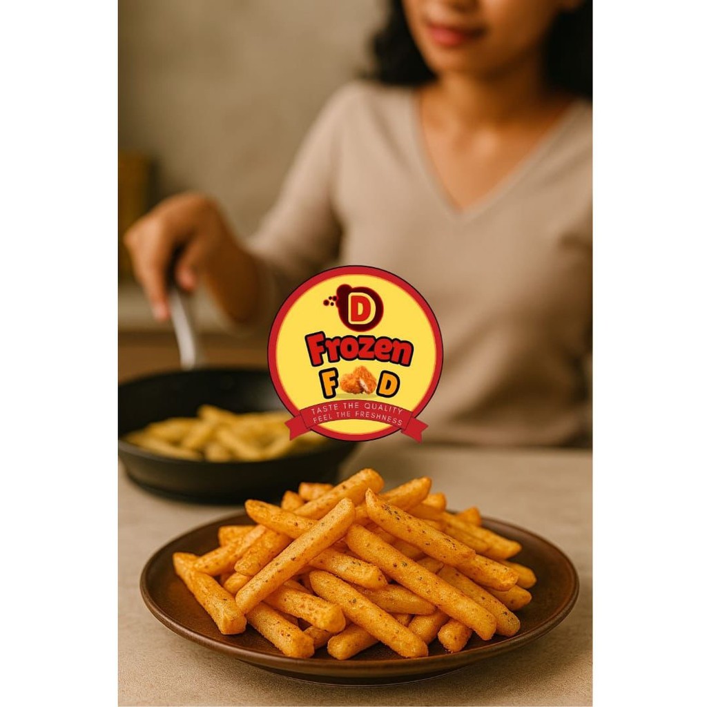 

Just Fry Kentang Goreng Bumbu 450gr 900gr Shoestring Seasoned French Fries Frozen Food Palembang