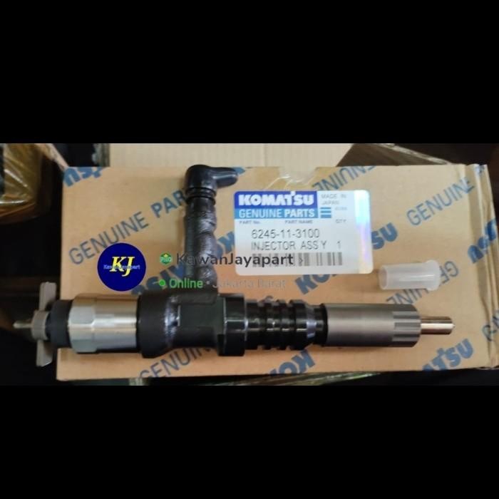 6245-11-3100 095000-6290 Injector Komatsu PC450 PC1250-8 WA500 6D170