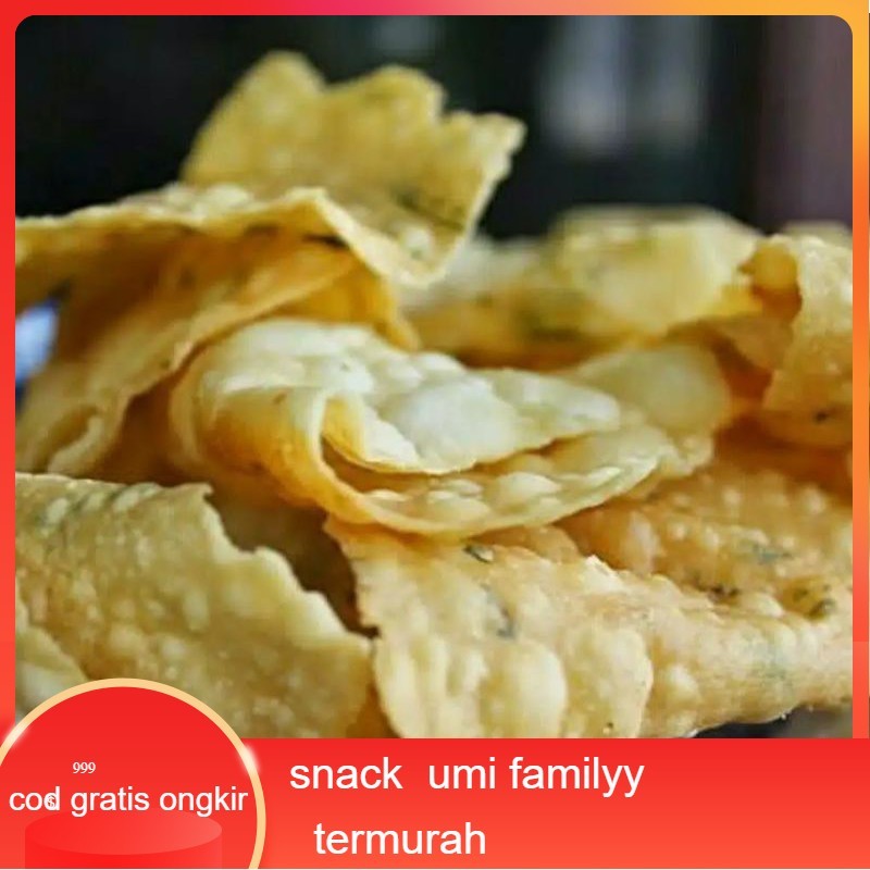 

(Bayar Di Tempat) KERIPIK BAWANG 250gr / KERIPIK PANGSIT / KERIPIK BAWANG