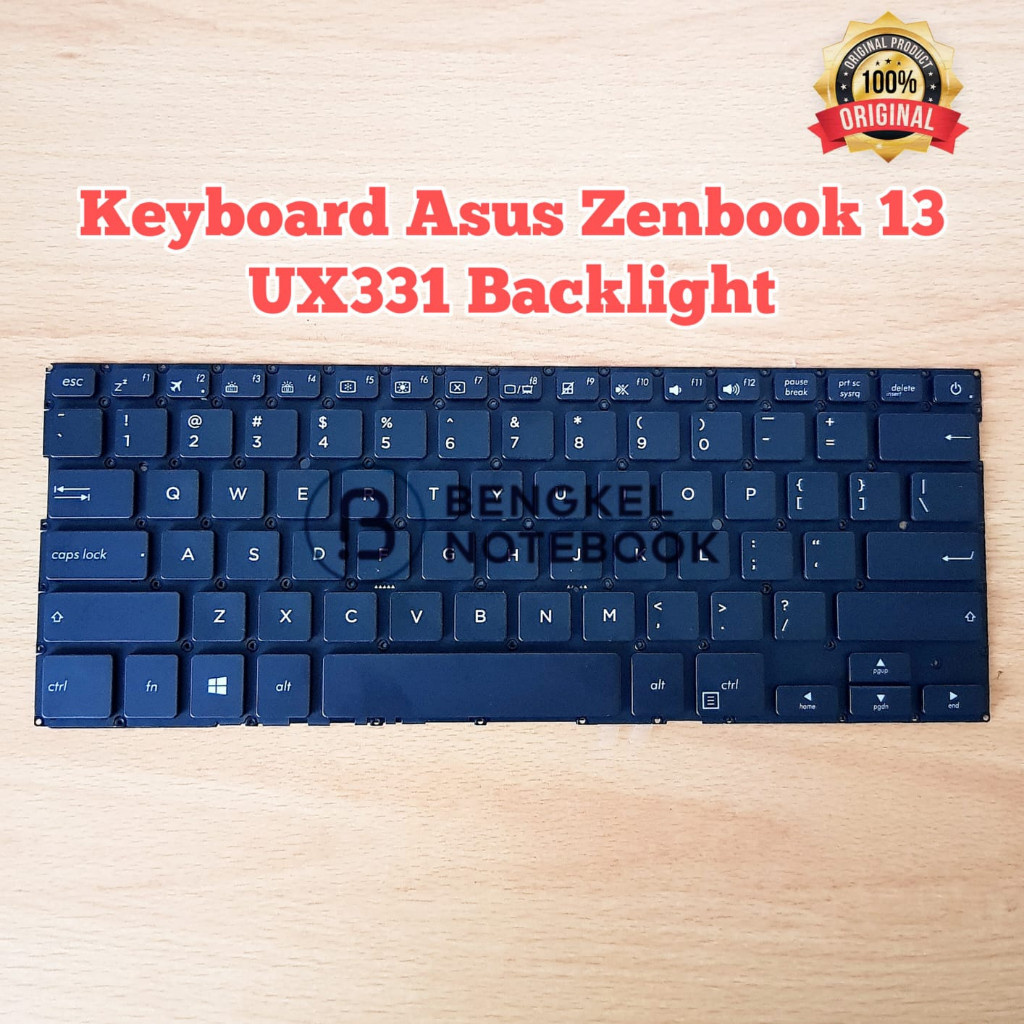 Keyboard Asus Zenbook 13 UX331 UX331F UX331FAL UX331FN UX331FA UX331FN UX331FAL UX331U UX331UA UX331