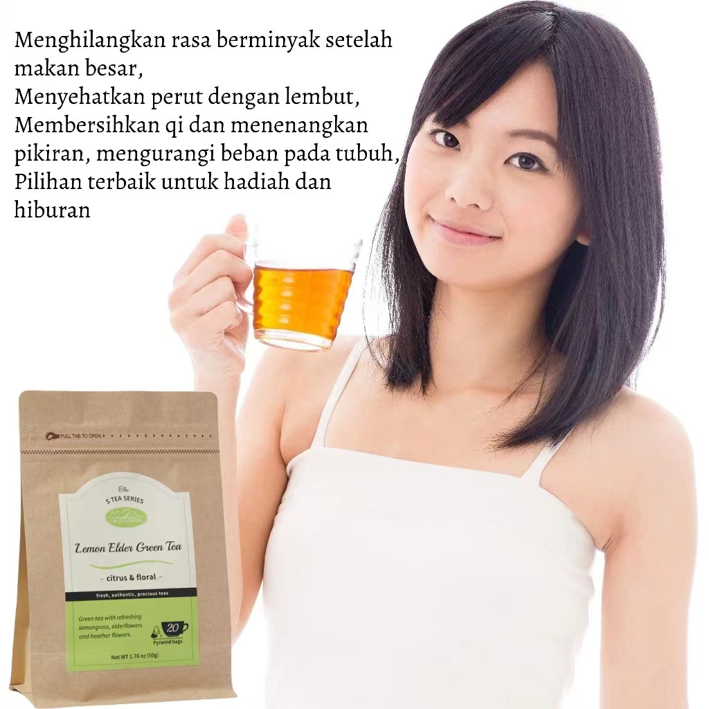 

Teh Celup White Tea & Teh Hijau Diet, Pelangsing Tubuh, Teh Kantong Detoks Pembakar Lemak, Teh Hijau Cina Oolong