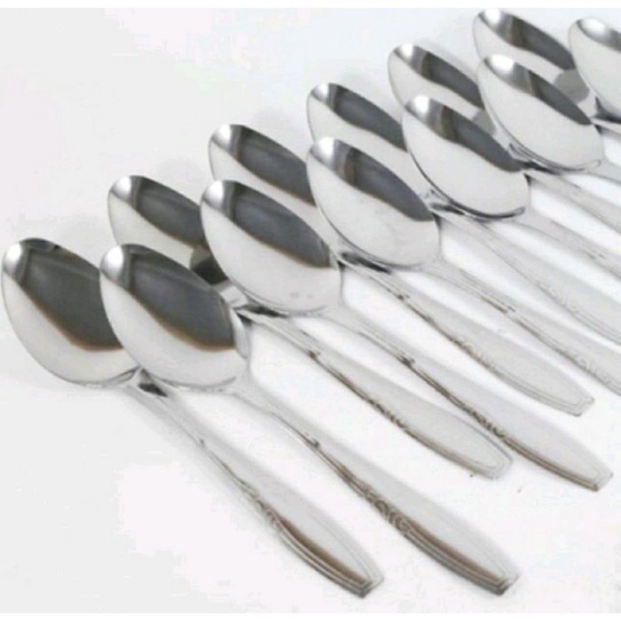 BEST PROMO SENDOK - GARPU STENLIST LUSINAN - sendok lusinan  - sendok lusinan By Perabot Inc