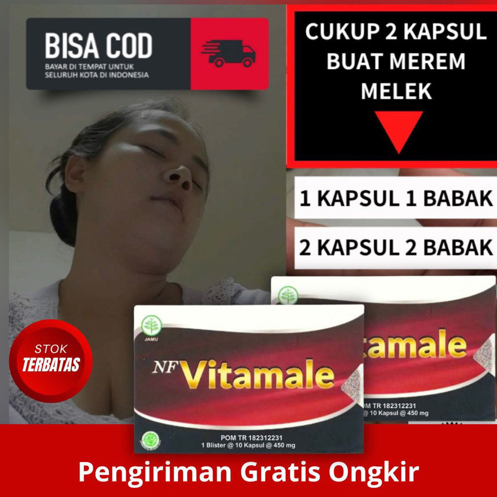 VitamalePackageProducttAsliOriginal100%HwiOriBahanHerbalAlamiTerpercayaPilihanBunddllingHematJayabad