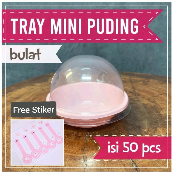 

Free Stiker Mika Tray Bulat isi 50pcs