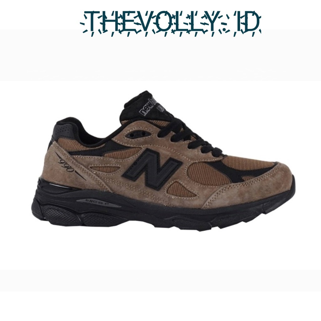 Sepatu NB New Balance 990V3 JJJound Brown Black BNIB Original / Sneakers Pria