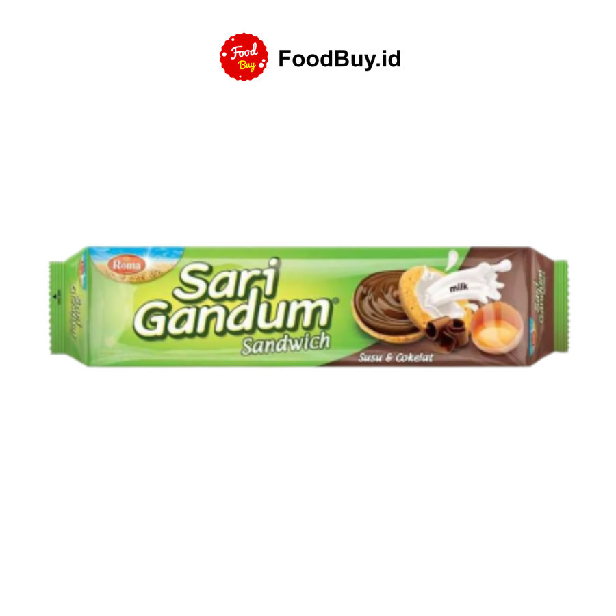 

Roma Sari Gandum Sandwich Susu Cokelat 108 gr