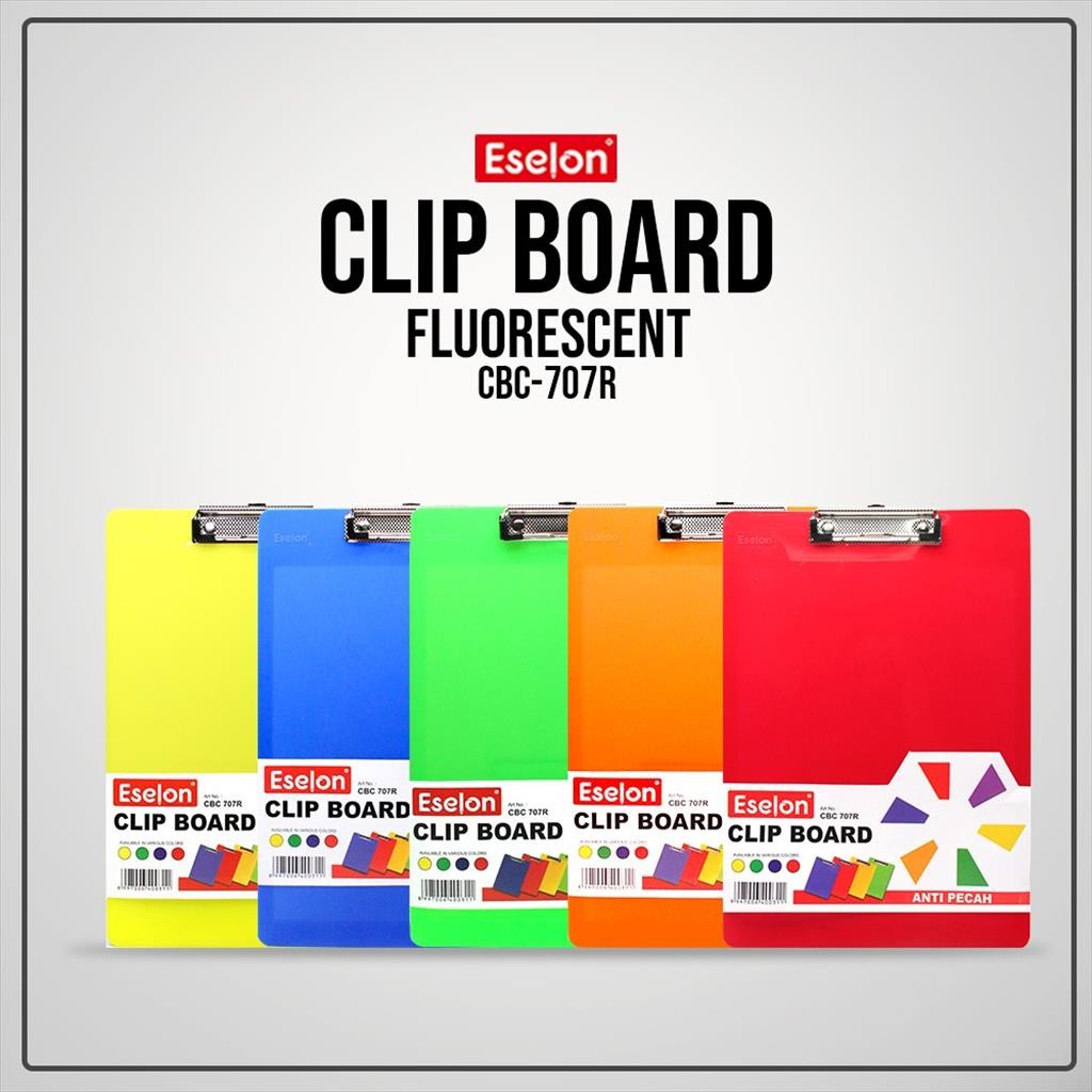 

❤️️Clipboard Eselon Fluorescent ANTIPECAH / Clipboard Eselon CBC707R❤️️