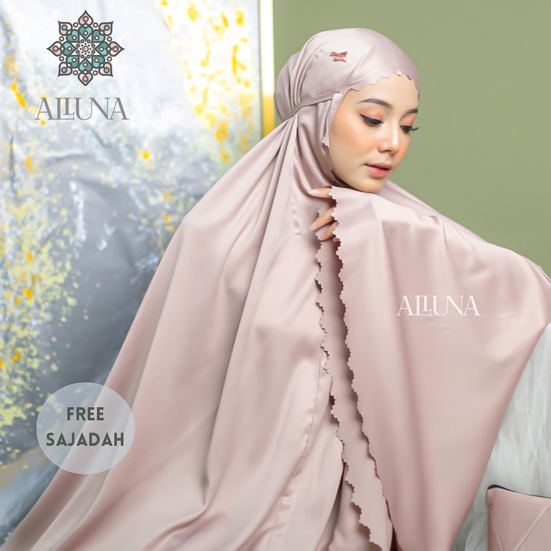 ALLUNA - Mukena Dewasa Daily Alluna Lasercut Nalla